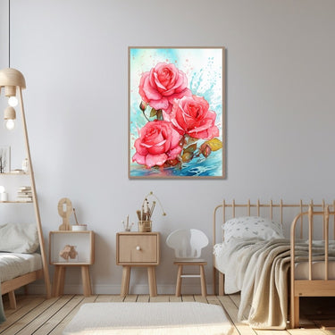 Japanese Rose Painting